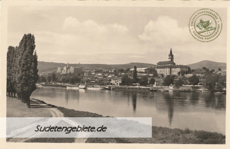Leitmeritz Landschaft in Böhmen