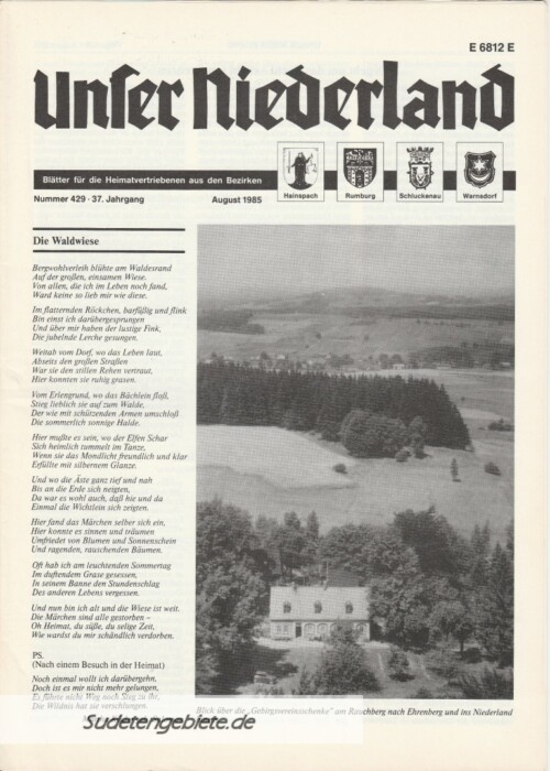 Nr.429 August 1985